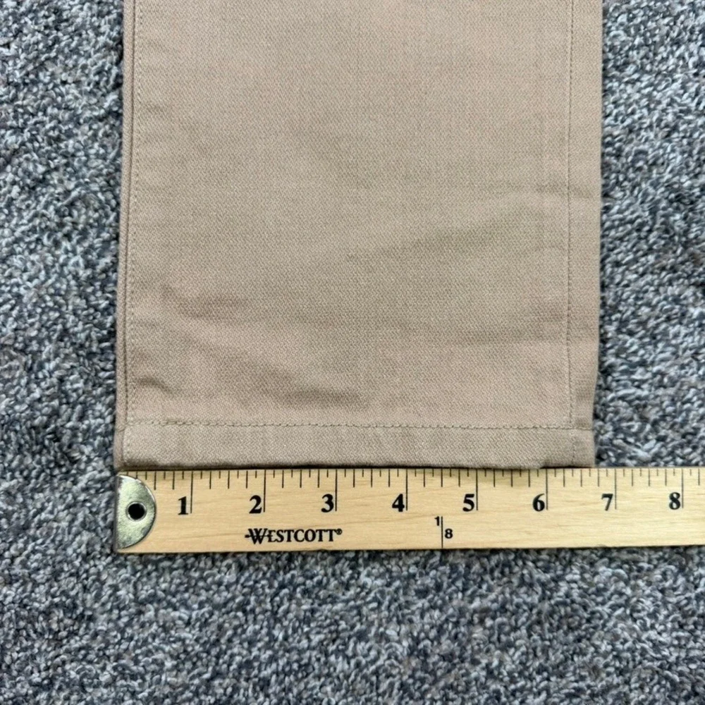 Taylor Stitch Slim Jean Men 30x32 Khaki Tan 100% Organic Cotton Five Pocket Pant